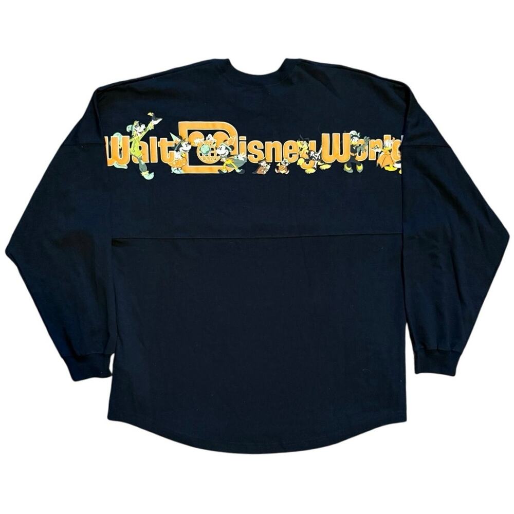 Disney Parks Walt Disney World Halloween Pumpkin Character Spirit Jersey L